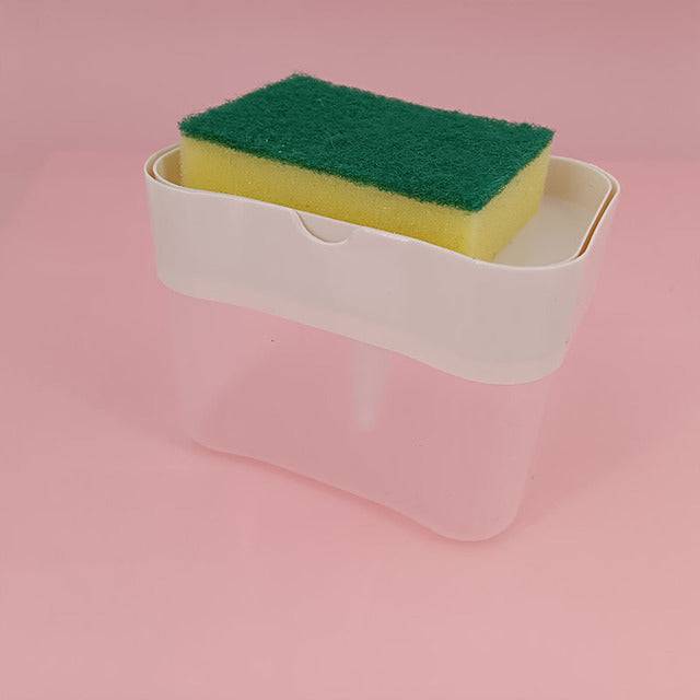 PRESS SOAP BOX. BRUSH THE POT AND WASH THE DISHES WITH ONE CLIICK - TheWellBeing4All