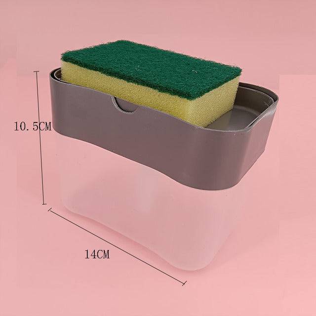 PRESS SOAP BOX. BRUSH THE POT AND WASH THE DISHES WITH ONE CLIICK - TheWellBeing4All