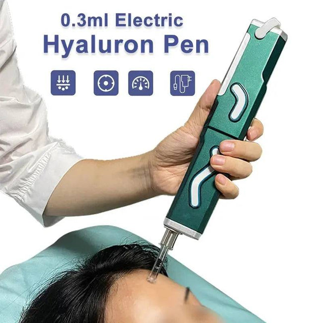 Electric Hyaluron Pen with High Pressure Hyaluronic Acid Pen Lip Injection for Anti Wrinkle Lip Lifting Beauty - TheWellBeing4All