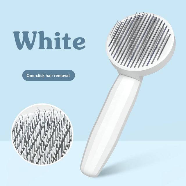 Pet Brush Comb Hair Removes for Dog; cat. Hair Comb Grooming Hair Cleaner Cleaning Beauty Slicker Brush - TheWellBeing4All