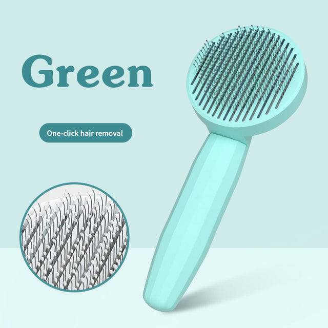 Pet Brush Comb Hair Removes for Dog; cat. Hair Comb Grooming Hair Cleaner Cleaning Beauty Slicker Brush - TheWellBeing4All