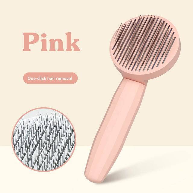 Pet Brush Comb Hair Removes for Dog; cat. Hair Comb Grooming Hair Cleaner Cleaning Beauty Slicker Brush - TheWellBeing4All