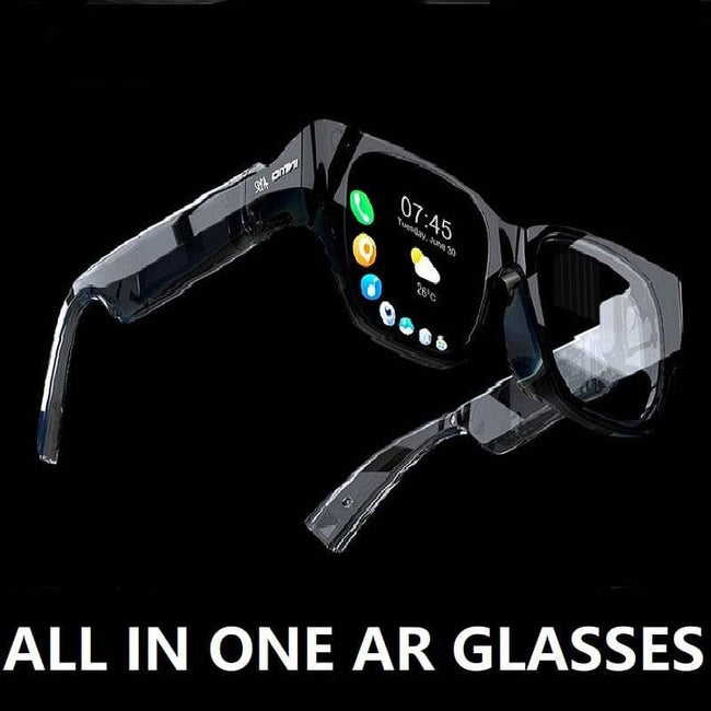 All In One Glasses 3D HD Cinema Smart Polarized Wireless Projection Sunglasses Steam VR Games Sun Glass - TheWellBeing4All