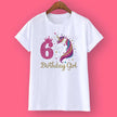 Unicorn Birthday Shirt 1-12 Birthday T-Shirt - TheWellBeing4All