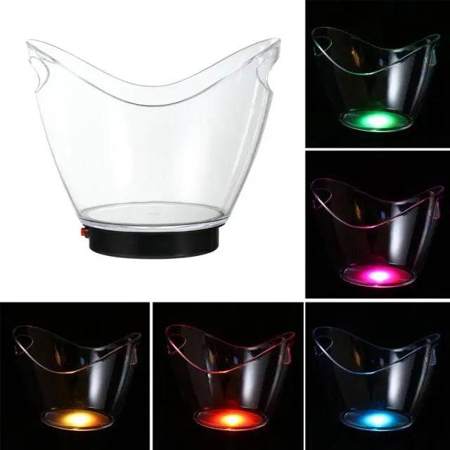 Ice Bucket Transparent Ingot-Shaped - TheWellBeing4All