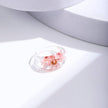 Lost Lady Fashion Transparent Chunky Epoxy Resin Rings Cute Multicolor Dried Flower Finger Rings for Women Party Jewelry Gifts - TheWellBeing4All