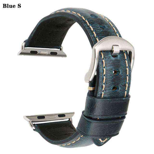 Leather Strap for Apple Watch - TheWellBeing4All