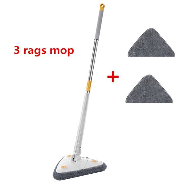Extended Triangle Mop 360 Twist Squeeze Wringing XType - TheWellBeing4All