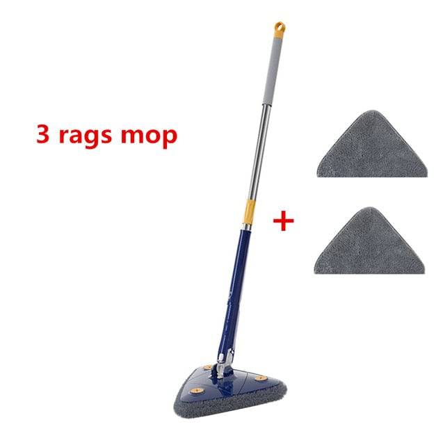 Extended Triangle Mop 360 Twist Squeeze Wringing XType - TheWellBeing4All