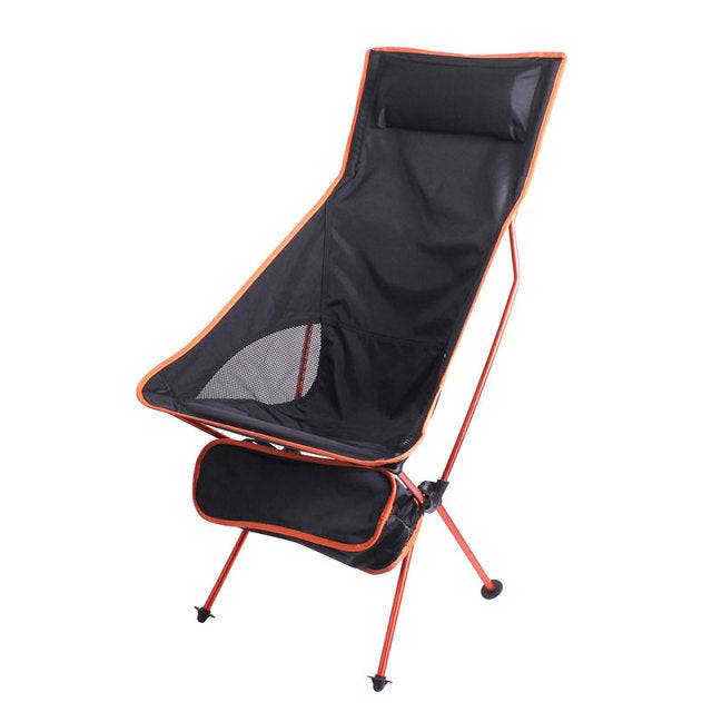 Portable Folding Chair Outdoor Camping Travel Fishing Chair 150kg MaxLoad BBQ - TheWellBeing4All