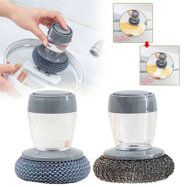Soap Dispensing Palm Brush - TheWellBeing4All