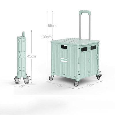 Multifunction  Folding cart and Storage Baskets - TheWellBeing4All