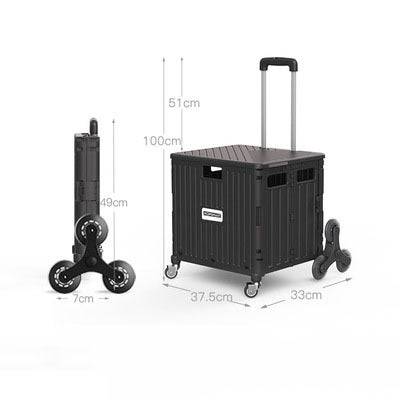 Multifunction  Folding cart and Storage Baskets - TheWellBeing4All