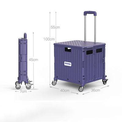 Multifunction  Folding cart and Storage Baskets - TheWellBeing4All