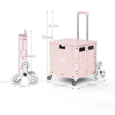 Multifunction  Folding cart and Storage Baskets - TheWellBeing4All