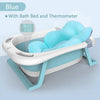 Folding Baby Bath Tub Eco-friendly Smart Bath Bucket Large Bidet Kid - TheWellBeing4All
