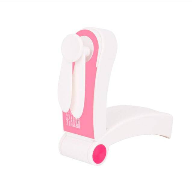 Portable mini fan Handheld Personal USB Rechargeable Fans Pocket Foldable Adjustable Wind Speed Fan - TheWellBeing4All