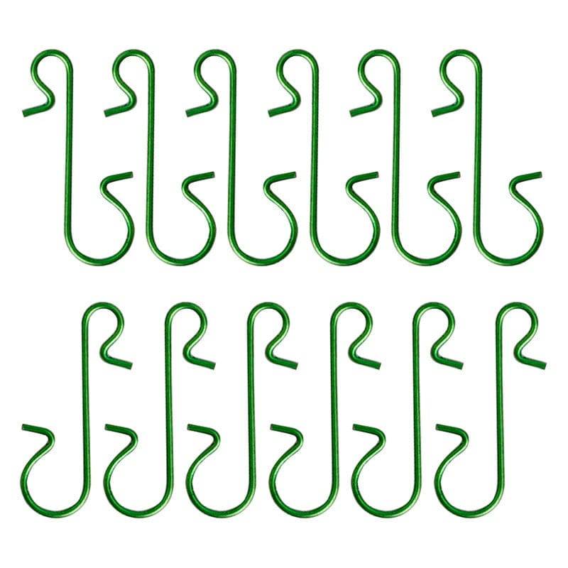 50pcs Christmas Ornament Metal S-Shaped Hooks Holders Christmas Tree Ball Pendant hanging Decoration - TheWellBeing4All
