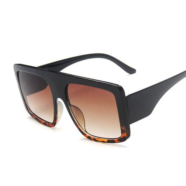 Women Oversized Big Frame Sun Glasses - TheWellBeing4All