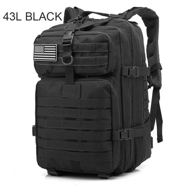 Military Traveling Bags Army Outdoor 3P Assault Pack EDC Molle Pack For Trekking Hunting campingBag - TheWellBeing4All