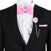 Solid Color Bow Tie Set - TheWellBeing4All