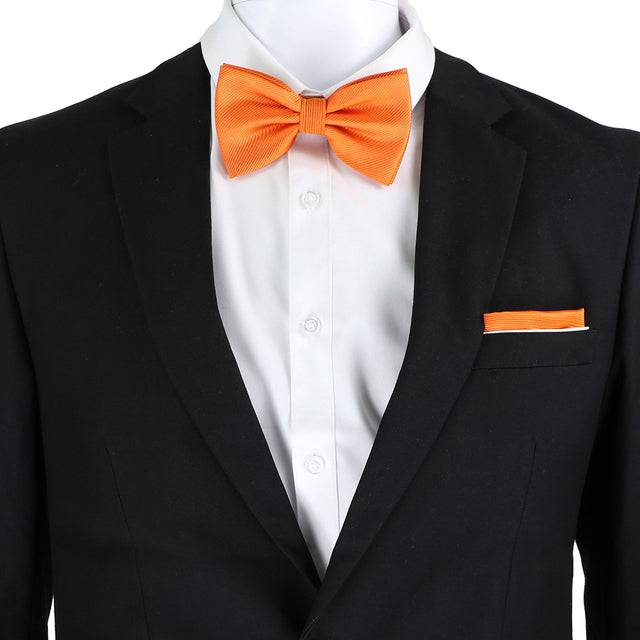 Solid Color Bow Tie Set - TheWellBeing4All