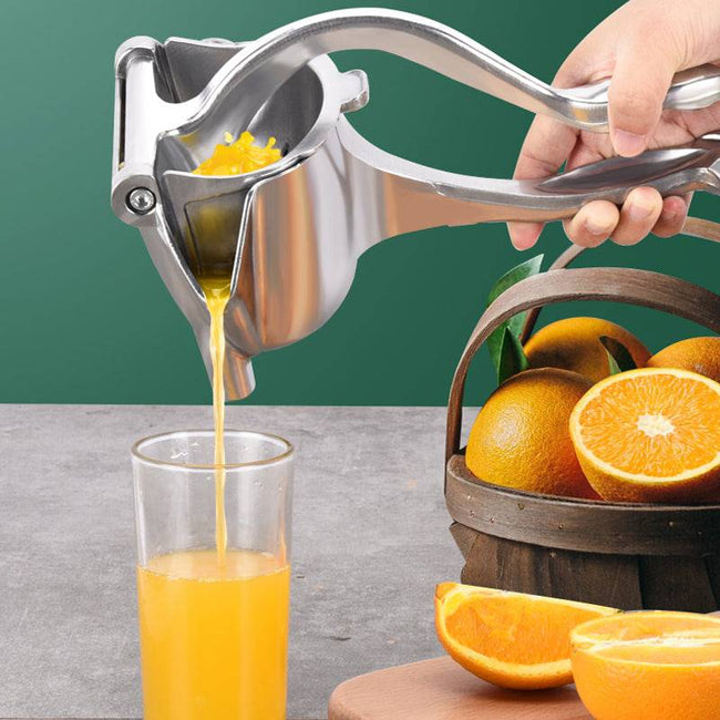 Manual Juice Squeezer Portable Aluminum Alloy Hand Pressure Juicer Pomegranate Orange Lemon Sugar Cane Juice Kitchen Fruit Tool - TheWellBeing4All