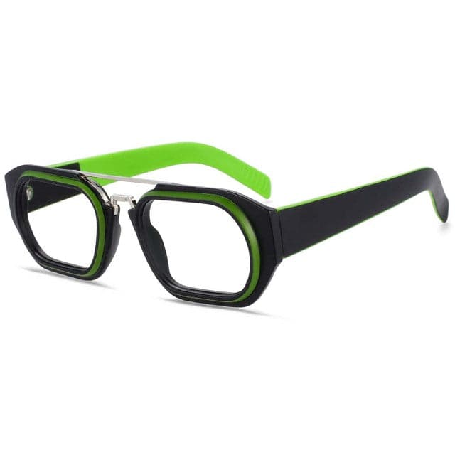 Irregular Rectangle Anti Blue Light Computer Glasses - TheWellBeing4All