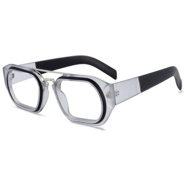 Irregular Rectangle Anti Blue Light Computer Glasses - TheWellBeing4All