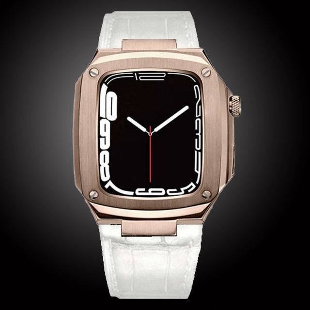 Metal Bezel Apple Watch Band Case - TheWellBeing4All