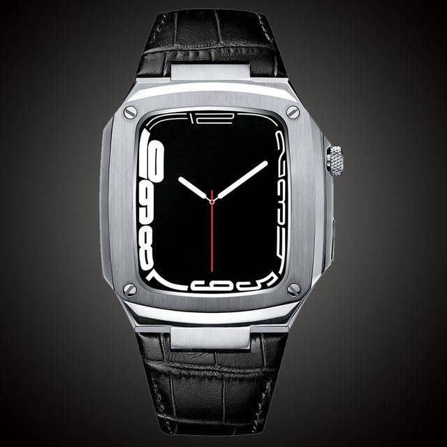 Metal Bezel Apple Watch Band Case - TheWellBeing4All