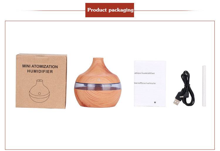 Ultrasonic Humidifier aromatherapy essential oil diffuser 300ML - TheWellBeing4All