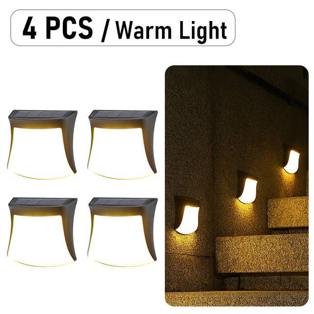 Waterproof Solar Energy LED LIGHT For Path Stairs Landscape Step - TheWellBeing4All