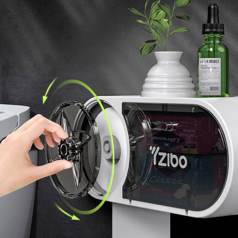 Multi-fuction Toilet Paper Holder Bathroom Dispenser - TheWellBeing4All