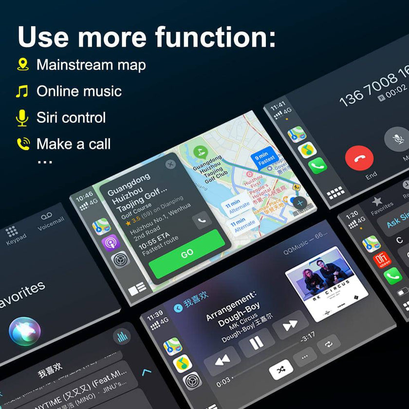 Carlinkit 3.0 Apple Carplay Wireless Dongle USB Adapter - TheWellBeing4All