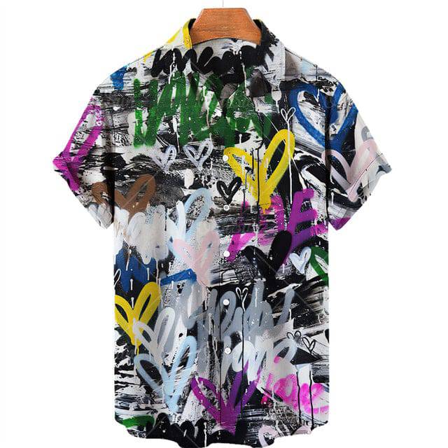 Men Hawaiian Shirts - TheWellBeing4All