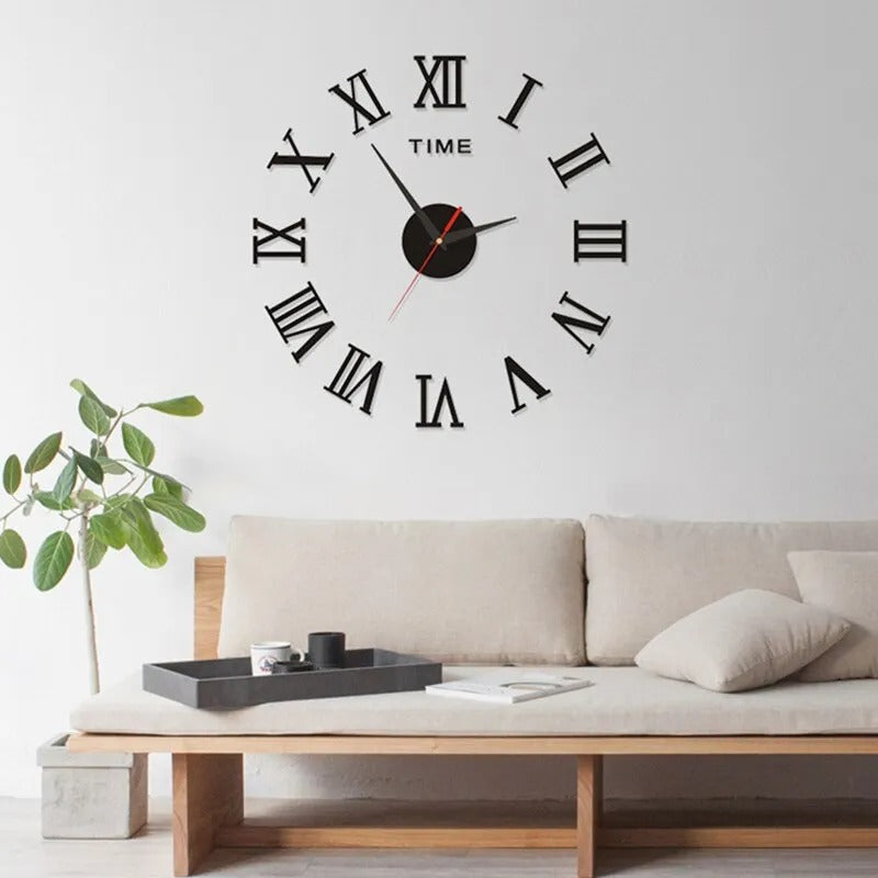 3D Acrylic Digital Wall Clock - TheWellBeing4All