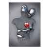 Metal Figure Statue Canvas Painting Romantic Abstract Posters Prints Wall Art Pictures Modern Living Room Decorations - TheWellBeing4All
