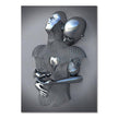 Metal Figure Statue Canvas Painting Romantic Abstract Posters Prints Wall Art Pictures Modern Living Room Decorations - TheWellBeing4All