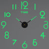 Modern Design Large Wall Clock 3D DIY Quartz Clocks Fashion Watches Acrylic Mirror Stickers Living Room - The Well Being The Well Being 015 Luminous / 3D Diameter 60-90CM The Well Being Modern Design Large Wall Clock 3D DIY Quartz Clocks Fashion Watches Acrylic Mirror Stickers Living Room