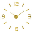 Modern Design Large Wall Clock 3D DIY Quartz Clocks Fashion Watches Acrylic Mirror Stickers Living Room - The Well Being The Well Being 053 Gold / 3D Diameter100-130CM The Well Being Modern Design Large Wall Clock 3D DIY Quartz Clocks Fashion Watches Acrylic Mirror Stickers Living Room