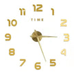 Modern Design Large Wall Clock 3D DIY Quartz Clocks Fashion Watches Acrylic Mirror Stickers Living Room - The Well Being The Well Being 023 Gold / 3D Diameter100-130CM The Well Being Modern Design Large Wall Clock 3D DIY Quartz Clocks Fashion Watches Acrylic Mirror Stickers Living Room