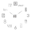Modern Design Large Wall Clock 3D DIY Quartz Clocks Fashion Watches Acrylic Mirror Stickers Living Room - The Well Being The Well Being 013 Silver / 3D Diameter 60-90CM The Well Being Modern Design Large Wall Clock 3D DIY Quartz Clocks Fashion Watches Acrylic Mirror Stickers Living Room