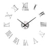 Modern Design Large Wall Clock 3D DIY Quartz Clocks Fashion Watches Acrylic Mirror Stickers Living Room - TheWellBeing4All