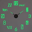 Modern Design Large Wall Clock 3D DIY Quartz Clocks Fashion Watches Acrylic Mirror Stickers Living Room - TheWellBeing4All