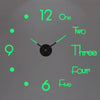 Modern Design Large Wall Clock 3D DIY Quartz Clocks Fashion Watches Acrylic Mirror Stickers Living Room - TheWellBeing4All