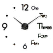 Modern Design Large Wall Clock 3D DIY Quartz Clocks Fashion Watches Acrylic Mirror Stickers Living Room - TheWellBeing4All