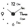 Modern Design Large Wall Clock 3D DIY Quartz Clocks Fashion Watches Acrylic Mirror Stickers Living Room - TheWellBeing4All