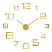 Modern Design Large Wall Clock 3D DIY Quartz Clocks Fashion Watches Acrylic Mirror Stickers Living Room - TheWellBeing4All