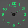 Modern Design Large Wall Clock 3D DIY Quartz Clocks Fashion Watches Acrylic Mirror Stickers Living Room - TheWellBeing4All